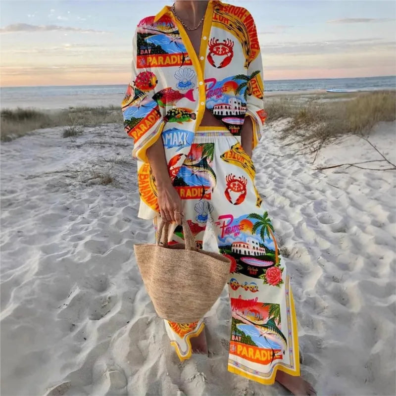 Tropical Cruise Outfit for Women